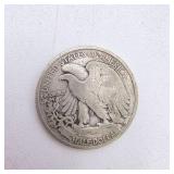 1935 Walking Liberty Half Dollar – 90% Silver – Early Date Silver Half – Approx. 0.3617 Troy Oz Silver
