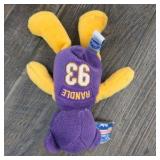 Jared Allen #93 Minnesota Vikings Plush Bear – Purple & Gold NFL Fan Collectible With Tag