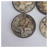 4 Mercury Dimes – 90% Silver U.S. Dime Lot – 10g Total Coin Weight