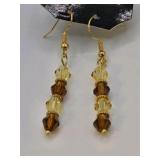 3 Pair Handmade Beaded Earrings – Local Minnesota Senior Artist – 100% Proceeds Support Artist