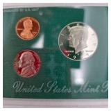 1997 & 1998 U.S. Mint Proof Sets – 2 Set Lot With Original Green Holders & COA Cards