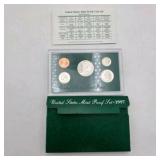 1997 & 1998 U.S. Mint Proof Sets – 2 Set Lot With Original Green Holders & COA Cards