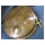 Copper Poaching Pan, Teapot, Trivet