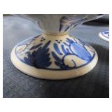 Blue & White Candle Holders