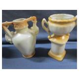 Ceramic Vintage Czech Vases