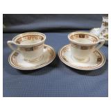 Gilded Cup & Saucer Sets