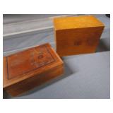 Button Tin, Recipe & Trinket Boxes