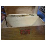 Button Tin, Recipe & Trinket Boxes