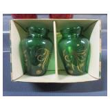 Fancy Glasses: Thumbprint, Painted, Vases