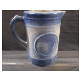 Butterfly Stoneware Pitcher