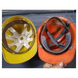 Pair Safety Hard Hats