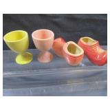 Egg Cups, Bottle, Syrup, Shoes