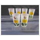 Frosted & Painted Glasses