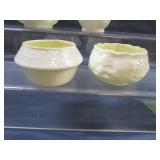 Irish Belleek Cream & Sugars