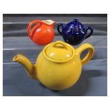 Teapot, Sugar & Creamer