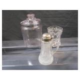 Vintage EAG Spooner, Syrup, Jar