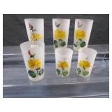 Frosted & Painted Glasses