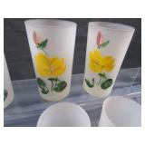 Frosted & Painted Glasses