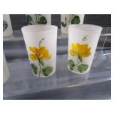 Frosted & Painted Glasses
