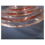 Pink Fruit Bowl, Div.Dish, Pitcher