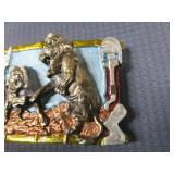 Cast Lion Belt Buckle