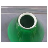Green & White Lamp Shade