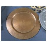 Hammered Copper, Pewter, Trivet