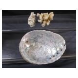 Abalone Shell, Coral