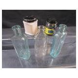 Collector Bottles & Milk Glass
