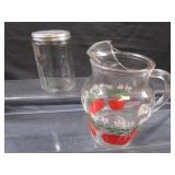 Swanky Swig Pitcher, Tea Jar