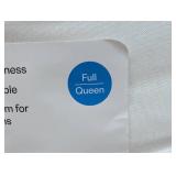 Full/Queen Ivory & Cream Gingham Reversible Microfiber Comforter Room Essentials