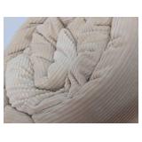 Twin/ Twin Extra Long Corduroy Plush Comforter Khaki - Room Essentials™: Lightweight, Teen Bedding, OEKO-TEX Certified