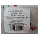 Wondershop Twin Flannel Sheet Set Candy Canes