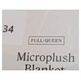 Full/Queen Microplush Blanket Pink - Threshold