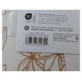 Twin/Twin Extra Long Satin Quilt Copper - Room Essentials™: Midweight Sateen Coverlet, Floral Pattern, OEKO-TEX Certified