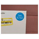 Twin/Twin Extra Long Satin Quilt Rose Pink - Room Essentials™: Midweight Sateen Coverlet, Machine Washable, OEKO-TEX Certified