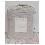 Queen 100% Linen Sheet Set Natural - Casaluna
