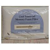 Standard/Queen Medium Firm Cool Touch Memory Foam Bed Pillow - Threshold