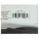 Twin/Twin Extra Long Lofty Microfiber Comforter Black - Room Essentials™: Midweight, Plain Weave, Machine Washable