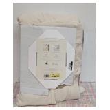 King Heavyweight Linen Blend Duvet Cover & Sham Set Natural - Casaluna™: OEKO-TEX Certified, Zipper Closure