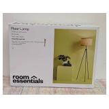Tripod Floor Lamp with Shade Black - Room Essentials