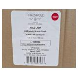 Wall Plug-in Sconce Black - Threshold designed with Studio McGee
