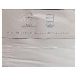 Down alternative mattress topper