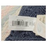 50"x60" Dimensional Knit Throw Blue - Threshold