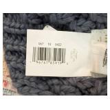 Oversized Recycled Knit Throw Blanket Blue - Threshold