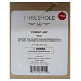 Milk Glass Ceiling Pendant Brass - Threshold™ designed with Studio McGee