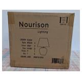 20" WDL08 White Ceramic Table Lamp