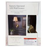 Battery Operated Candelabra Wall Sconce - Threshold designed with Studio McGee