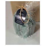 Pack of 18 - Unscented 4" Candles - Individually Wrapped (6-Bubble Pillar, 6-Wavy Pillar, 6-Arch Pillar)  - 18 Candles Total
