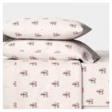 Wondershop Twin Flannel Sheet Set Candy Canes